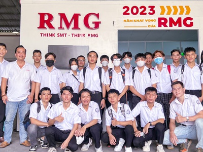 RMG tạo cơ hội cọ xát thực tế cho sinh viên Trường Cao Đẳng Công Thương HCM