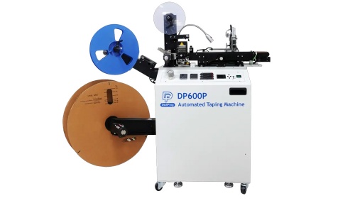 DP600P của DediProg là máy dán băng tự động