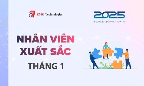 Nhân viên xuất sắc tháng 1/2025