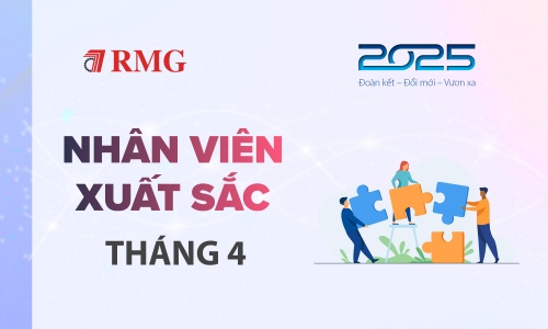 Nhân viên xuất sắc tháng 4/2025