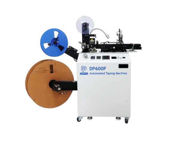 DP600P của DediProg là máy dán băng tự động