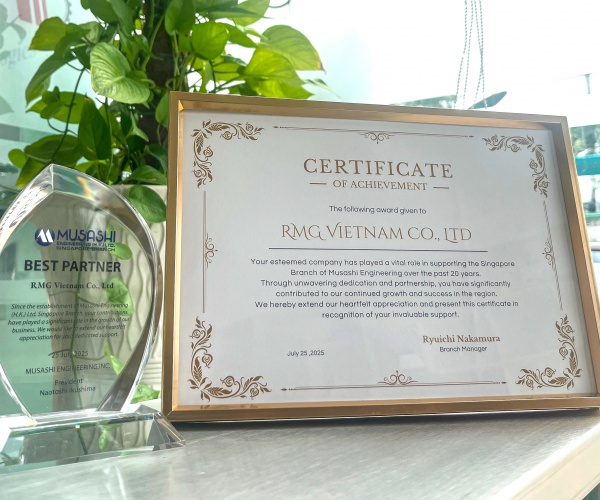 RMG Vietnam & Musashi Engineering – 20 năm đồng hành và tri ân