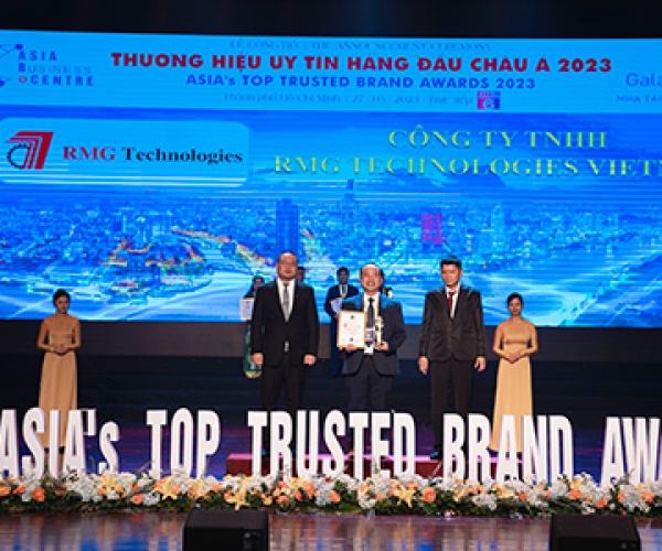 RMG nhận giải thưởng thương hiệu uy tín hàng đầu Châu Á 2023