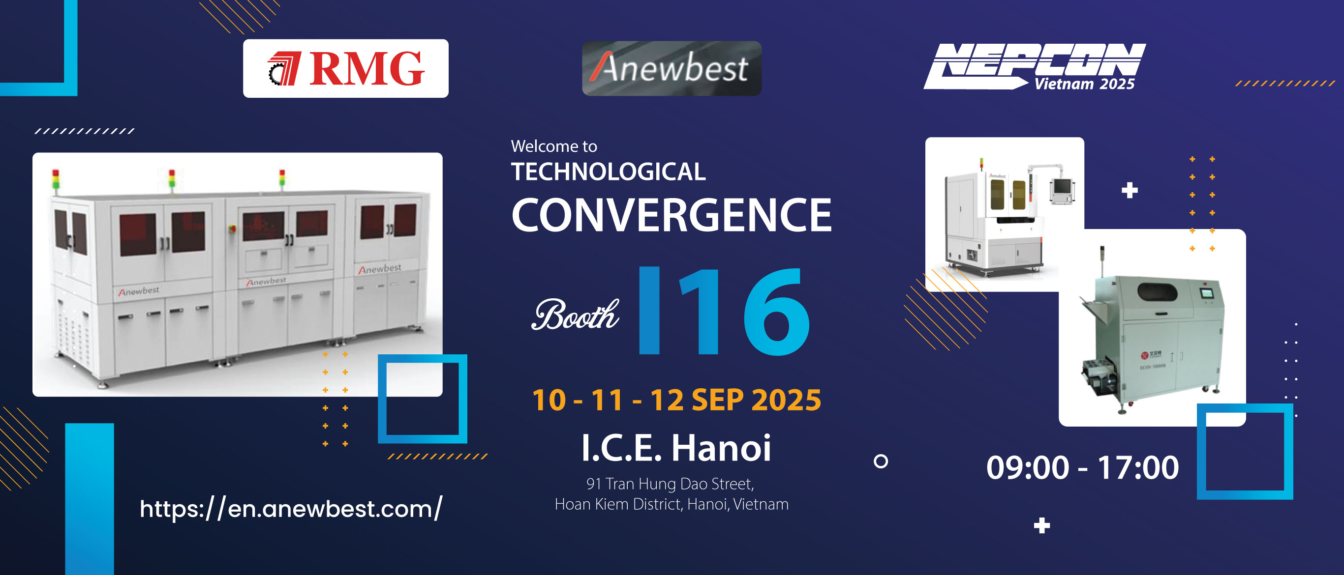 <p>Thư mời tham dự triển lãm NEPCON Vietnam 2025 - TECHNOLOGICAL CONVERGENCE</p>
