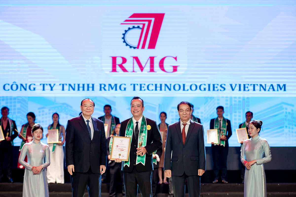 RMG nhận giải thưởng THƯƠNG HIỆU SỐ 1 VIỆT NAM